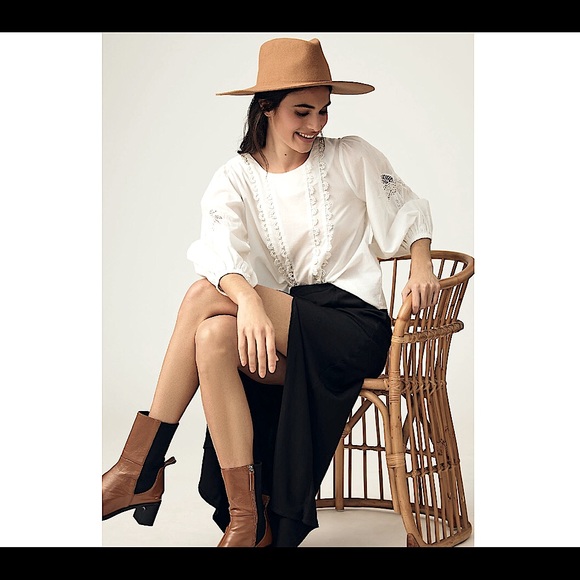 FARM RIO Puff Sleeve Top - Picture 5 of 8